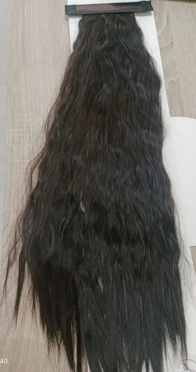 Curly ponytail extension