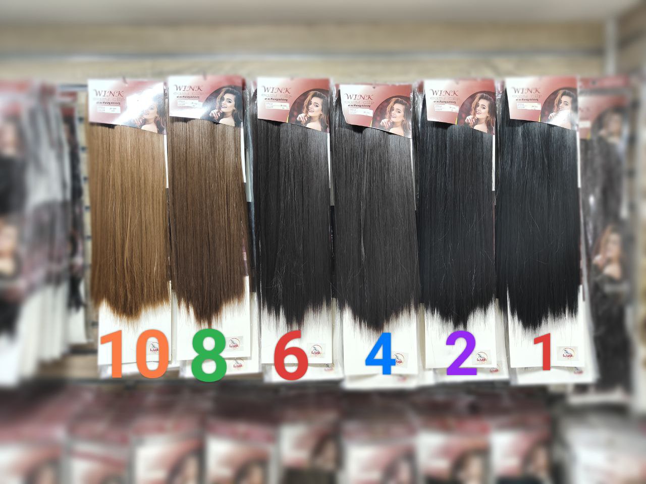 Straight Hair Extension short