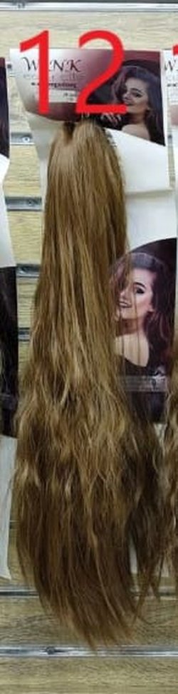 Claw clip ponytail curly