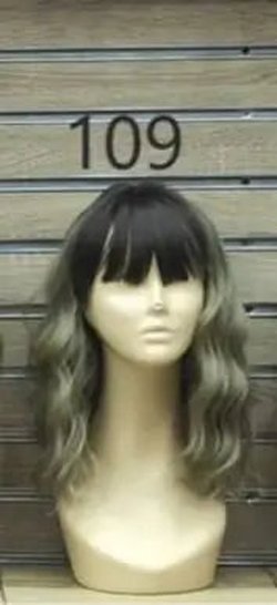 Two color Wig short