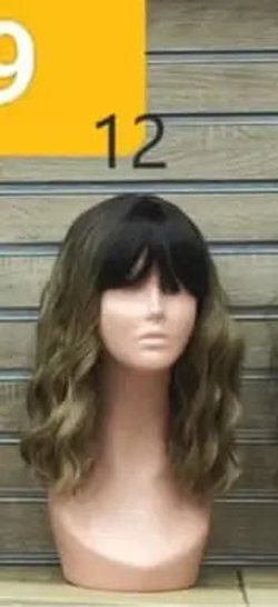 Two color Wig short