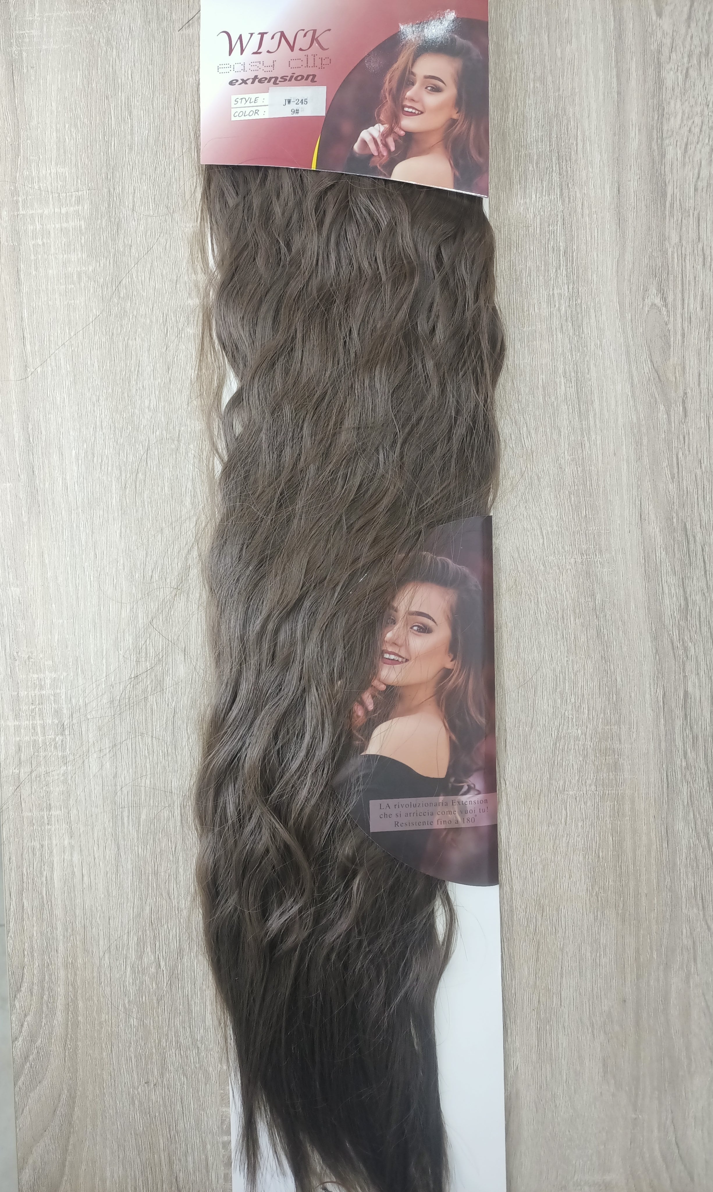 Curly hair extension