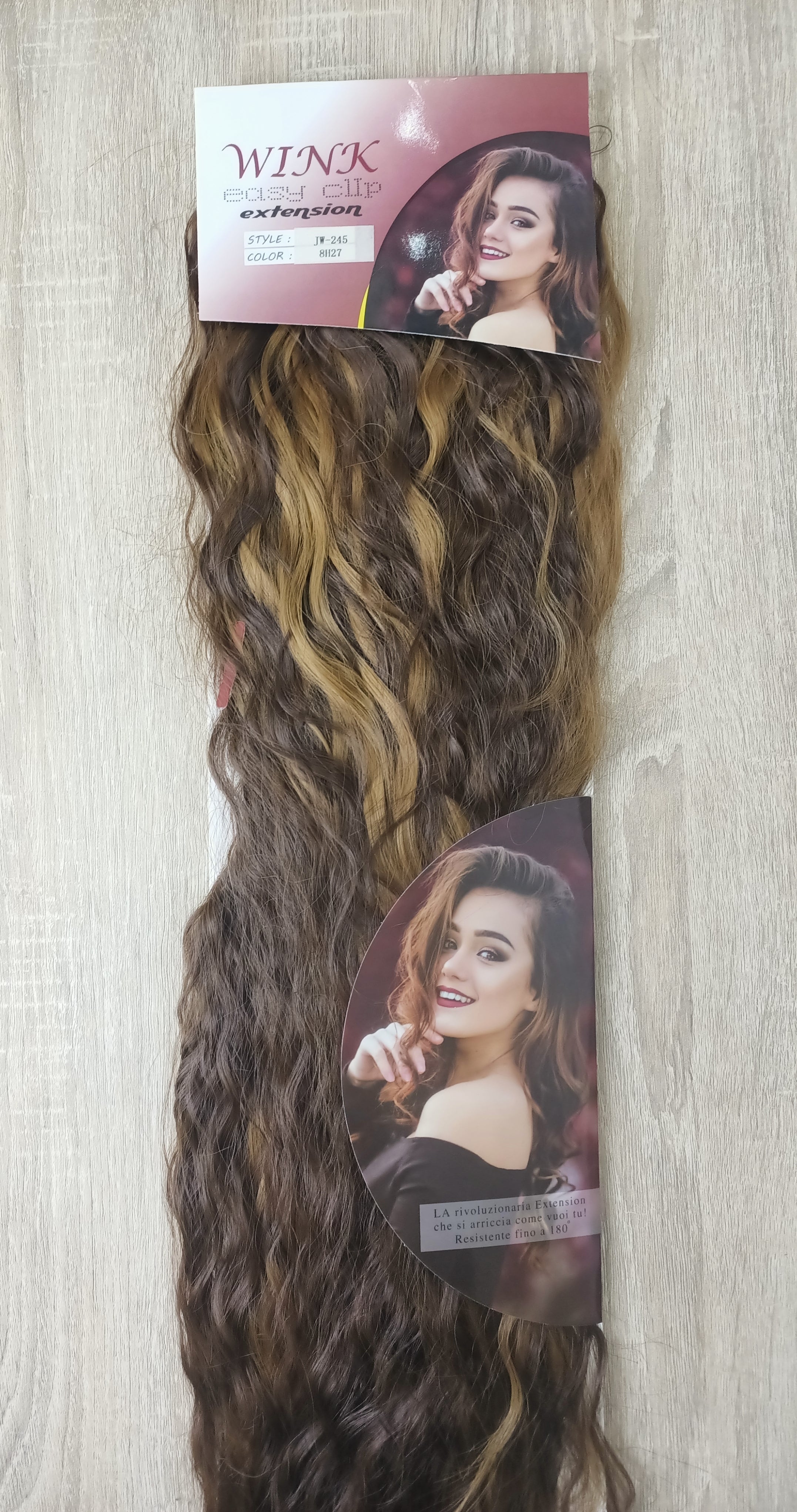 Curly hair extension