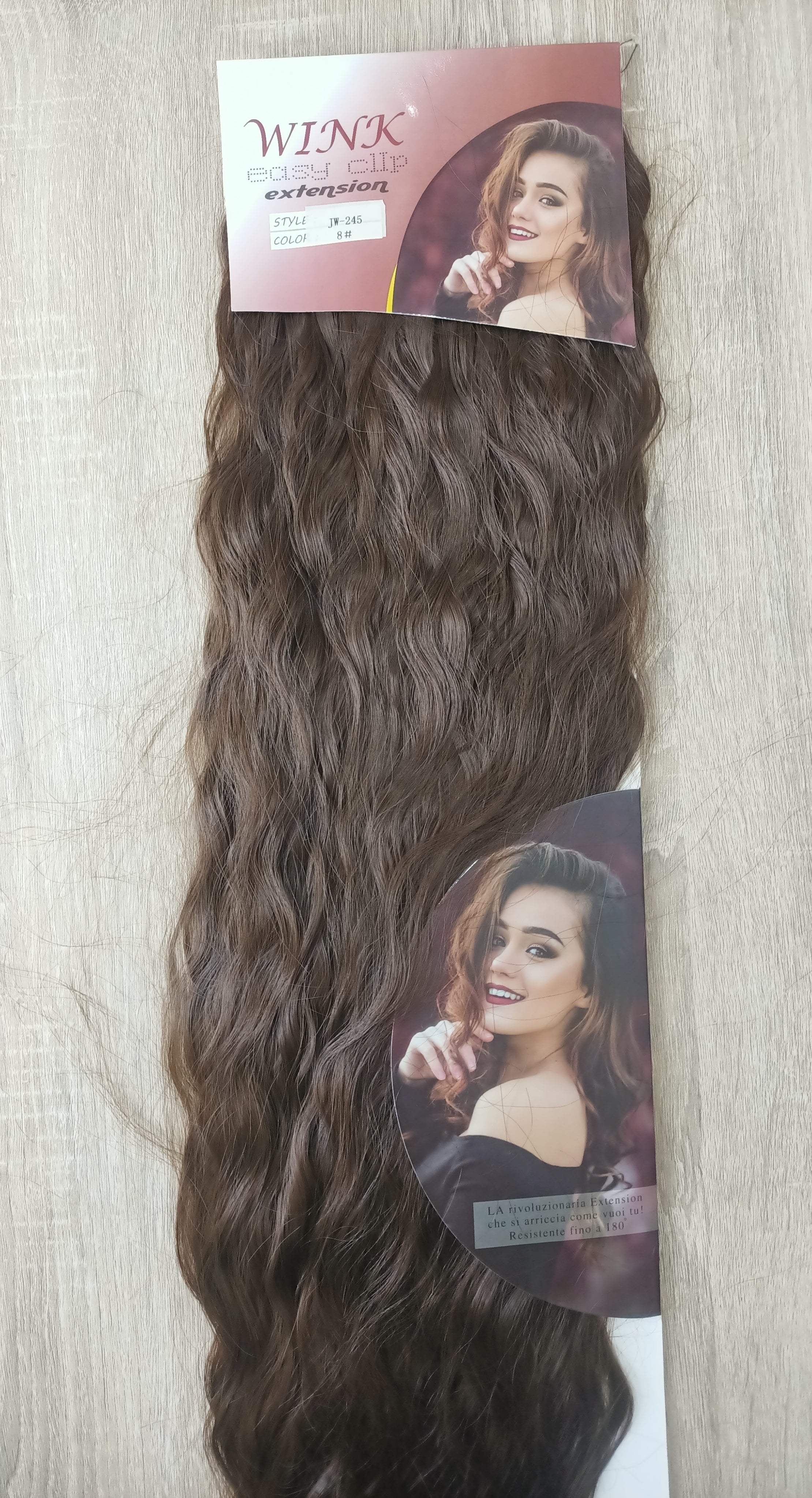 Curly hair extension