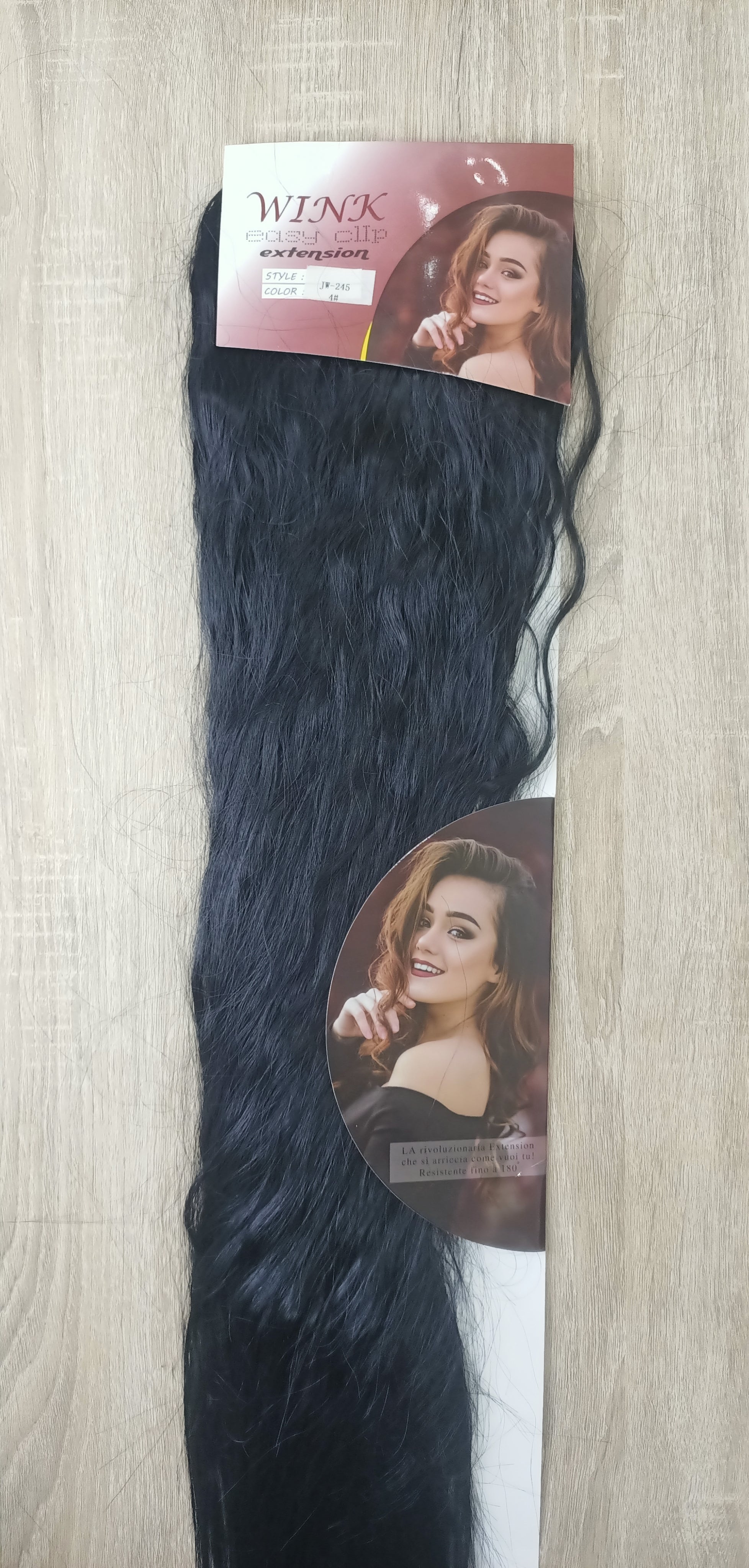 Curly hair extension