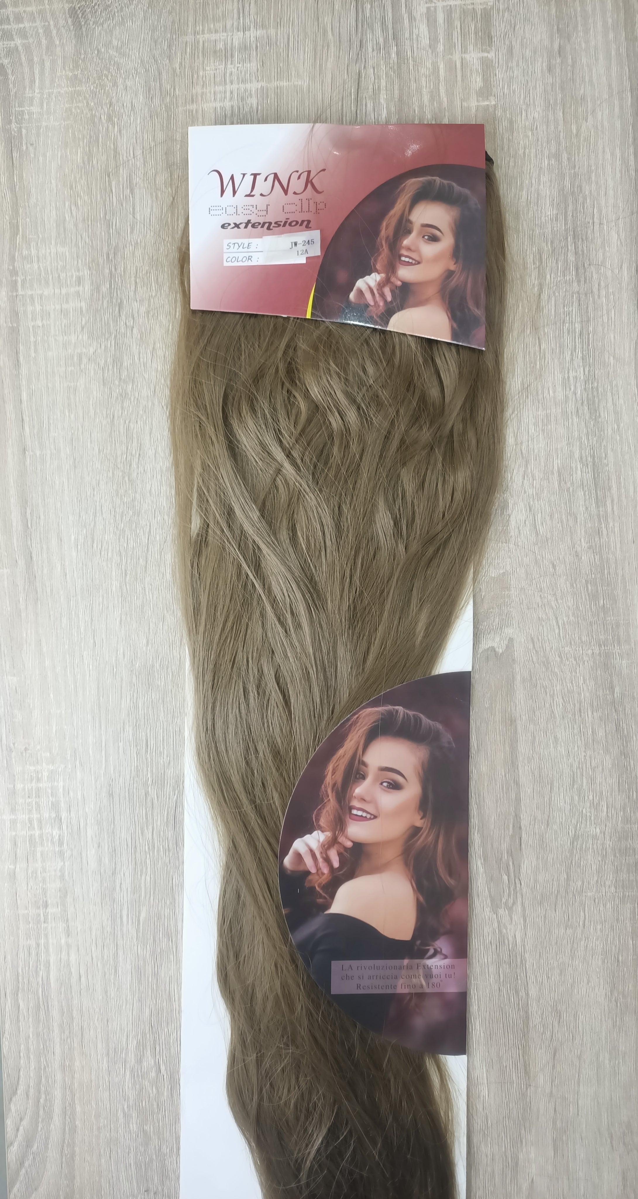 Curly hair extension
