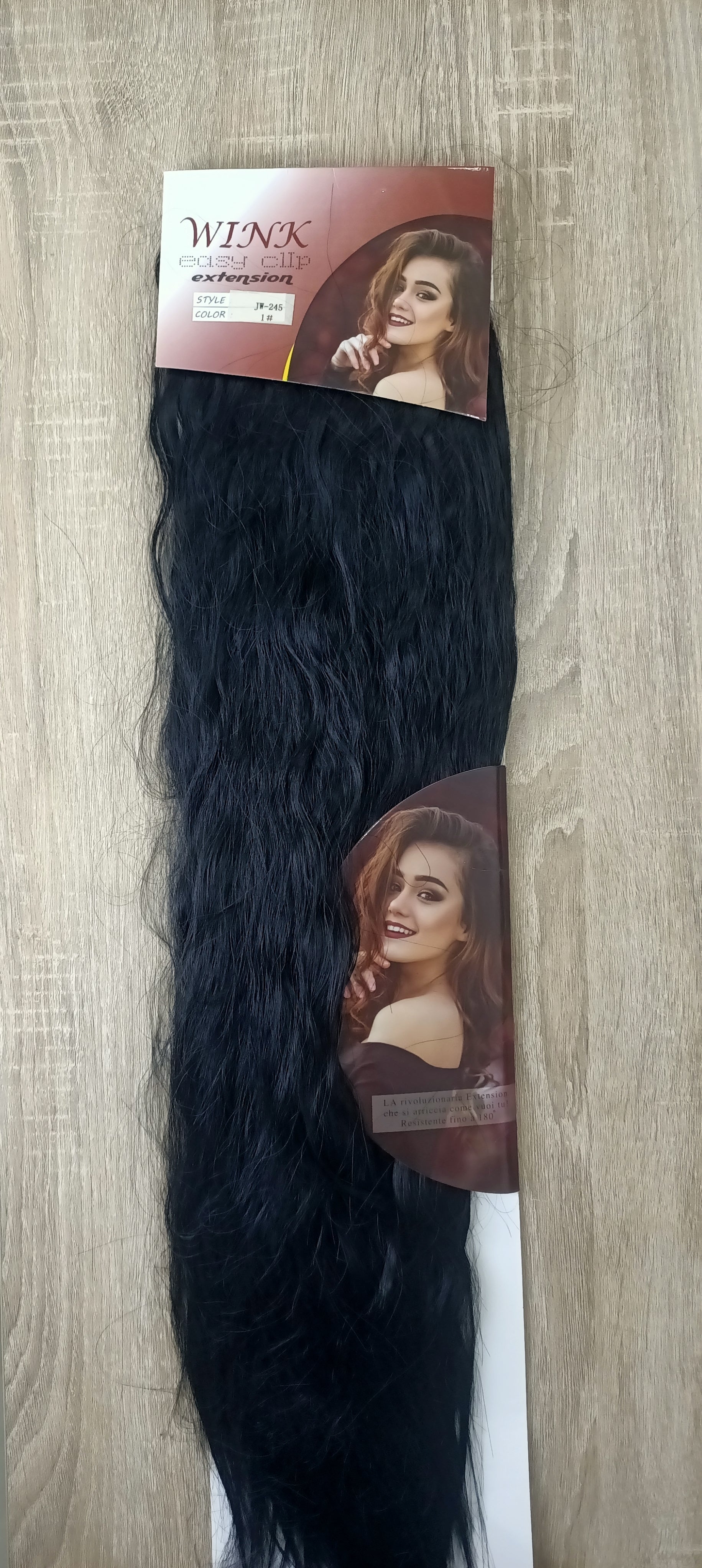 Curly hair extension