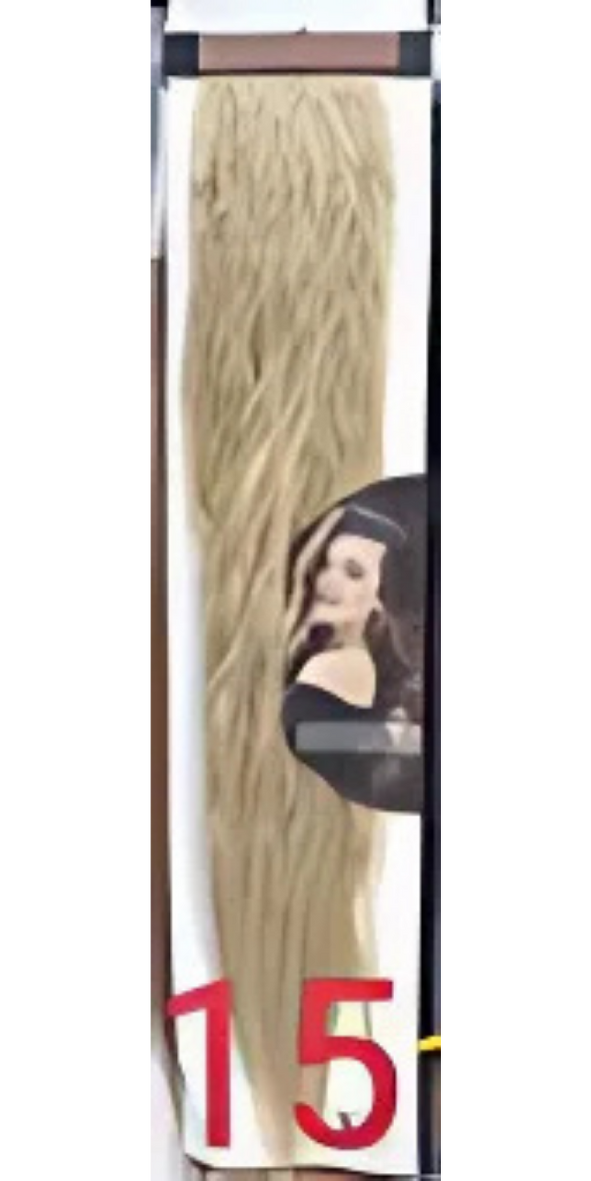 Curly ponytail extension