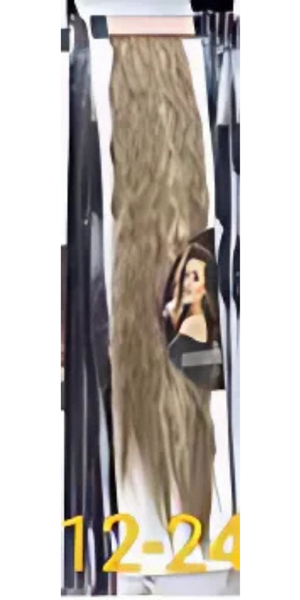 Curly ponytail extension