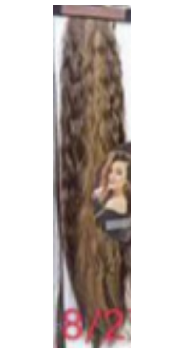 Curly ponytail extension