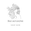 Bun scrunchie-بن سكرانشى