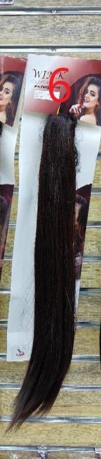 Claw clip ponytail seamless