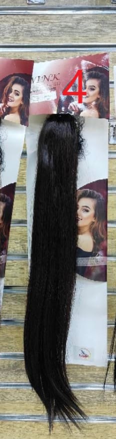 Claw clip ponytail seamless