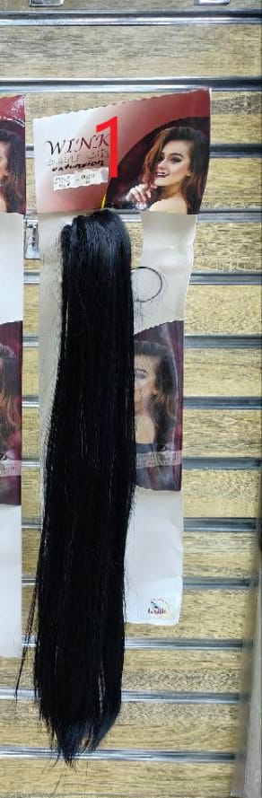 Claw clip ponytail seamless