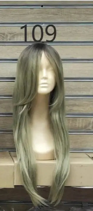 Two color wig