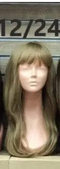 Layered wig with a French cut