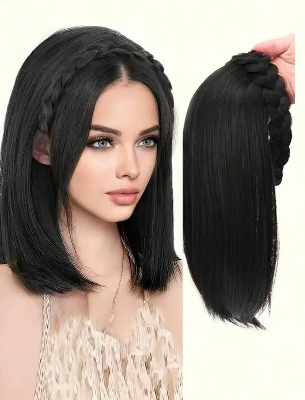Braid Headband with short Hair