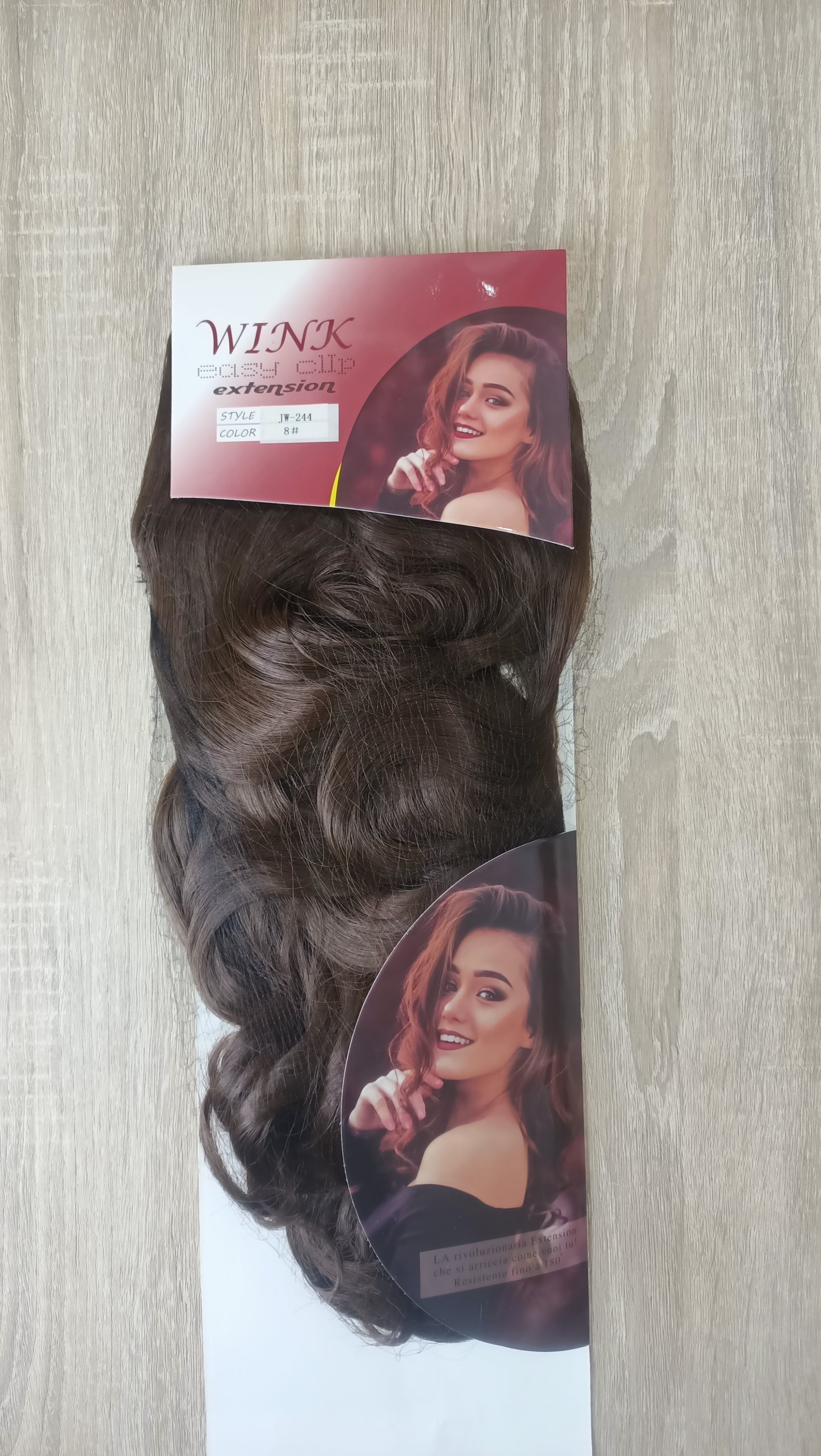 Wavy hair extension