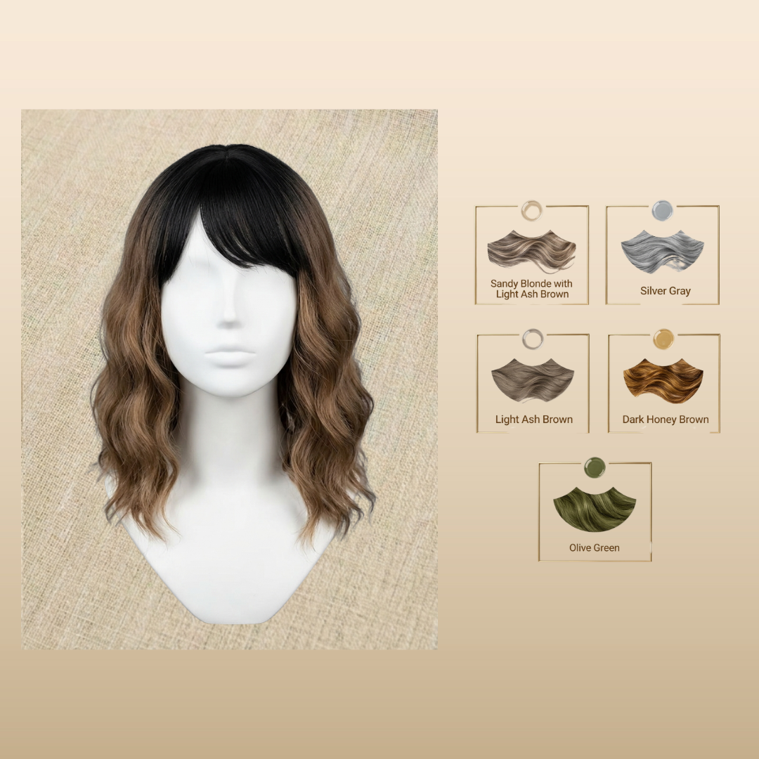Two color Wig short